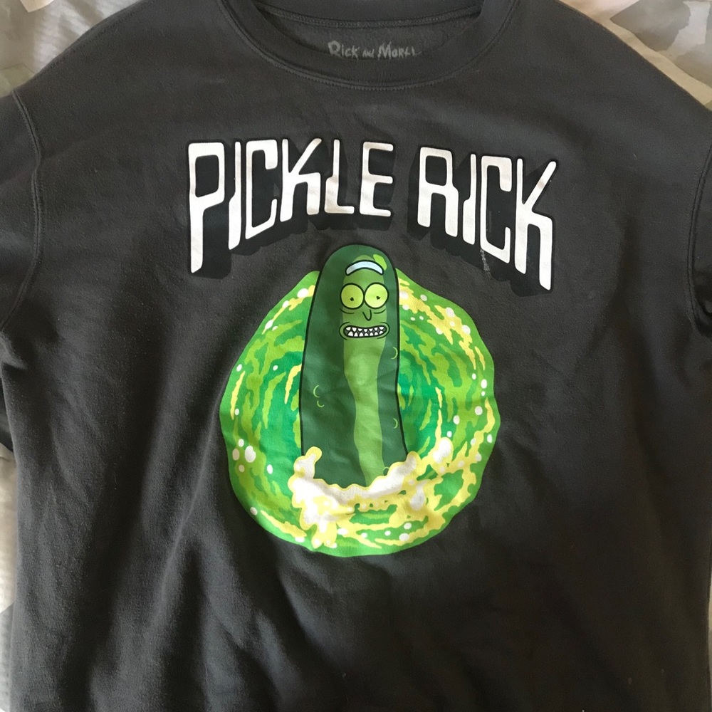 Pickle Rick sweater
